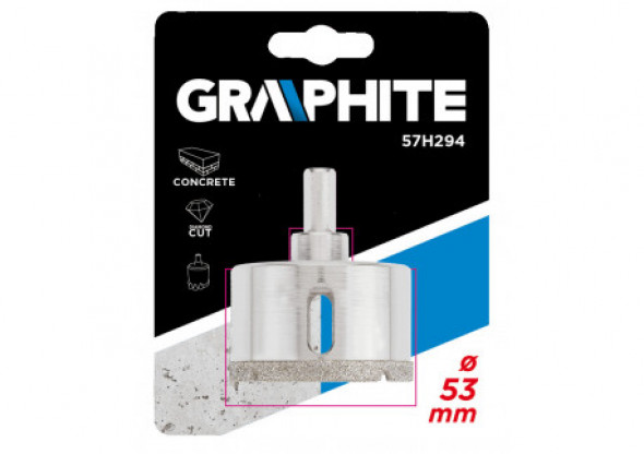 Wiertło diamentowe do gresu 53 mm