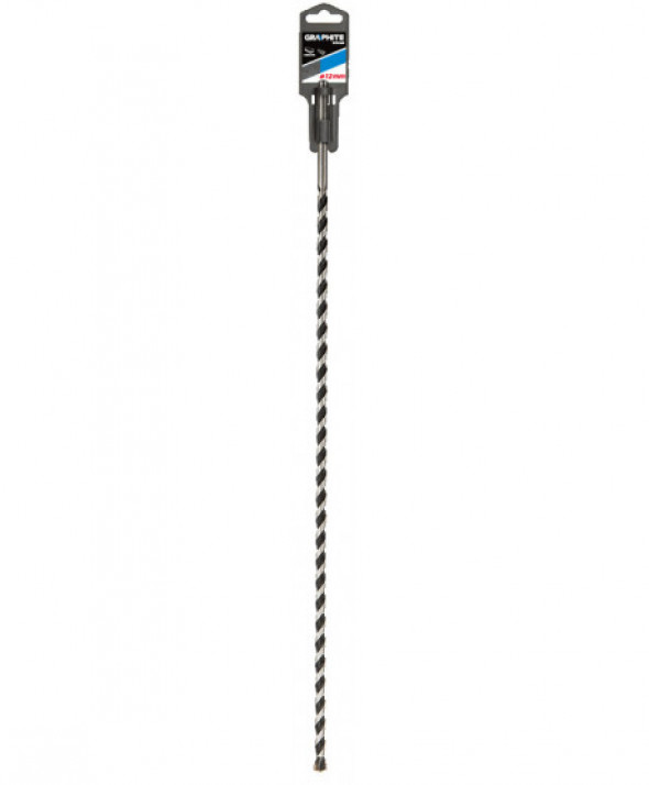 Wiertło do betonu 12 x 600 mm, końcówka motylkowa