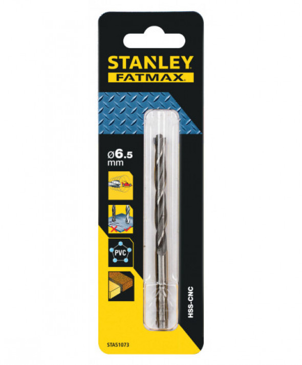 Wiertło do metalu hss-cnc fat max fi 6.5 mm