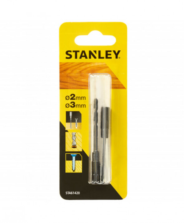Wiertło pilotujące - komplet 2,0 i 3,0 mm hex