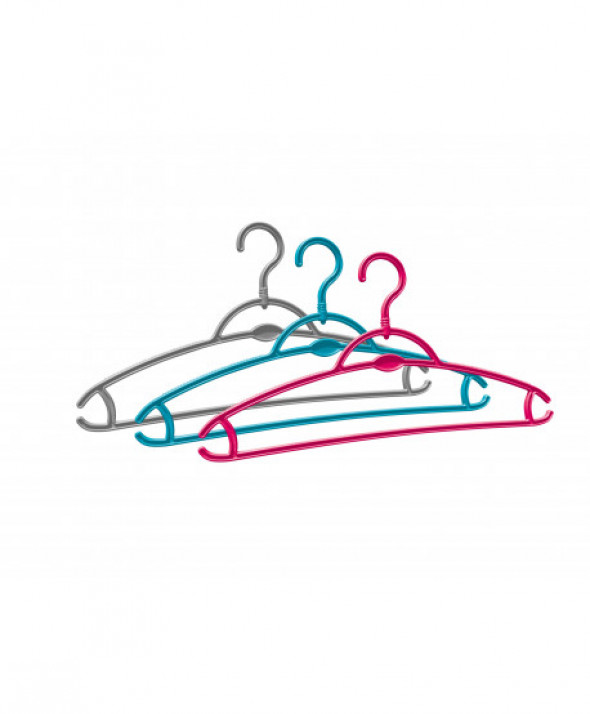 Wieszak plastikowy obrotowy 5 szt.