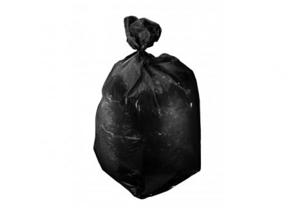 Worki na śmieci ldpe 120l czarne rolka 10szt. segr., proline