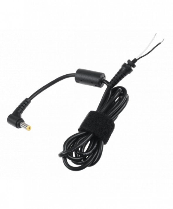 Wtyk 5,5/1,7 (19V/1,58A) sieciowy z kablem do montażu Quer