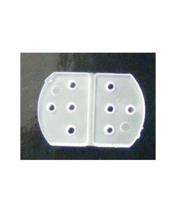 Zawias FLEX owalny 15 x 22mm, 6szt