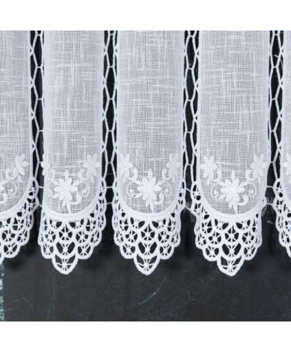 Zazdrostka biała z aplikacją 015590 30 cm.