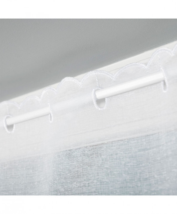 Zazdrostka haftowana, kolor biały 001 713154/000/001/040000/1