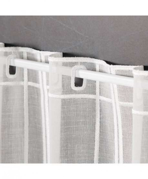 Zazdrostka kolor biały z aplikacją panelowa 029700 30 cm.