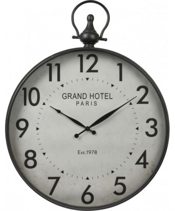 ZEGAR metalowy 57X7X74CM