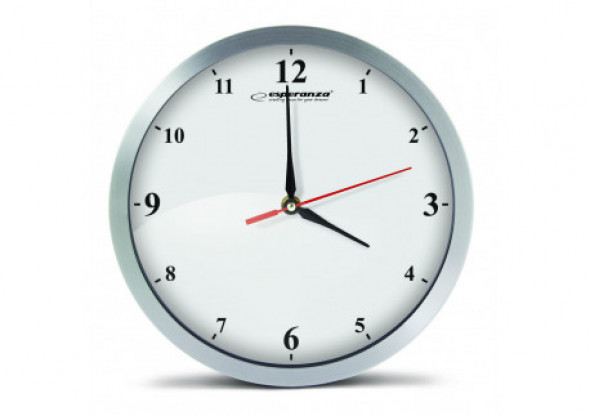 Zegar ścienny detroit biały