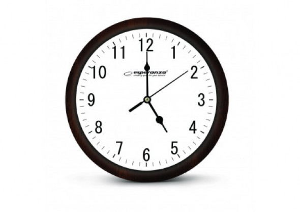 Zegar ścienny los angeles biały