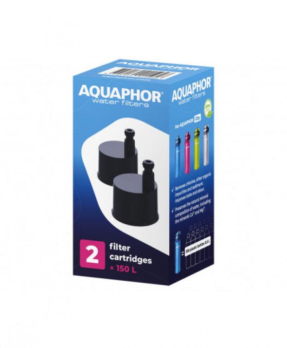 Zestaw 2 wkładów filtrujących do butelki Aquaphor City