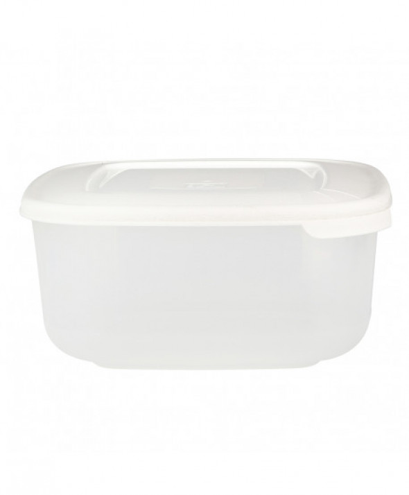 Zestaw 3 pojemników na śniadanie / do przechowywania Tontarelli Family Food kwadratowy biały