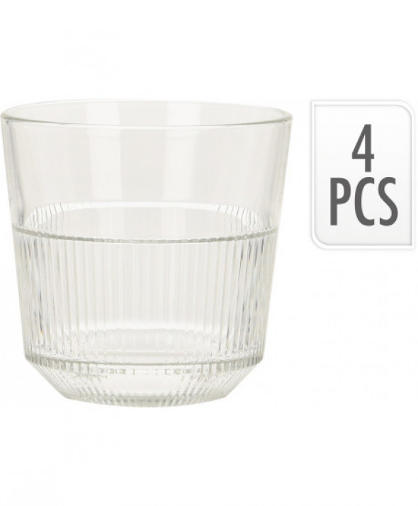 ZESTAW 4 SZKLANEK  270ML