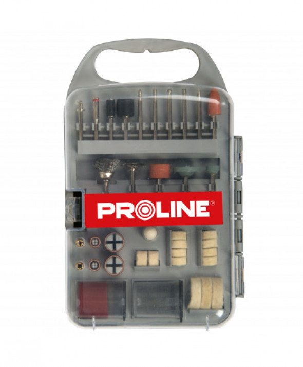 Zestaw akcesorii do mini szlifierki, 71 sztuk, pudełko plastikowe