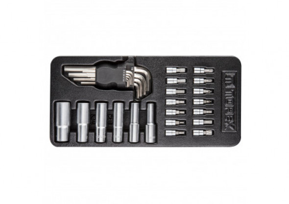 Zestaw bitów, nasadek i imbusów 29 szt.