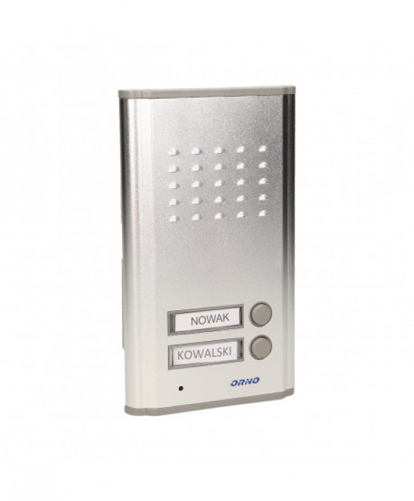 Zestaw domofonowy 2-rodzinny, podtynkowy, FOSSA MULTI