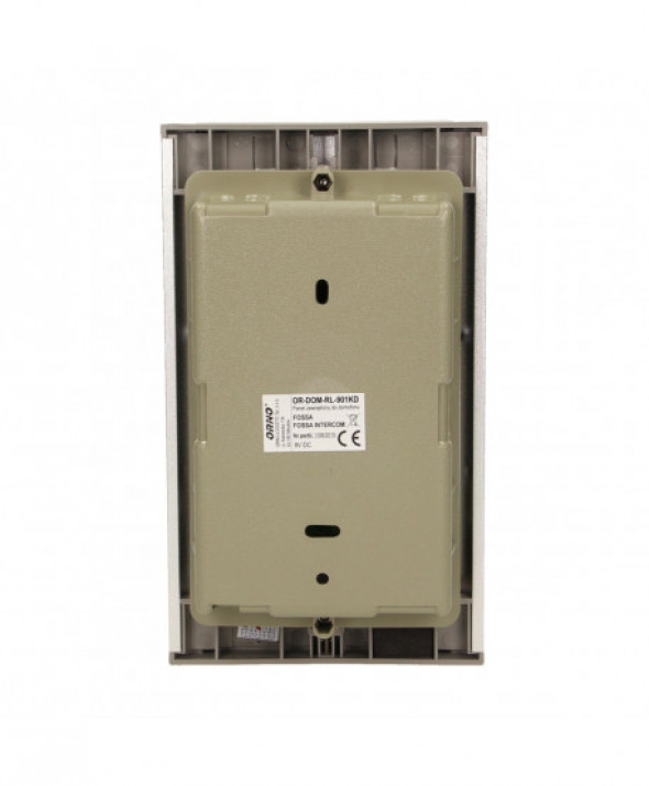 Zestaw domofonowy jednorodzinny z interkomem, podtynkowy, FOSSA INTERCOM