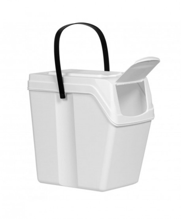 Zestaw koszy do seg. Sortibox 3x25L białe ISWB25S3