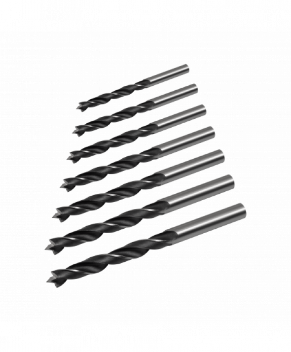 Zestaw wierteł do drewna 7szt.