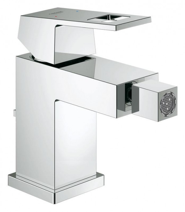 Bateria bidetowa jednouchwytowa Grohe Eurocube, Chrom DN 15, 23138 .