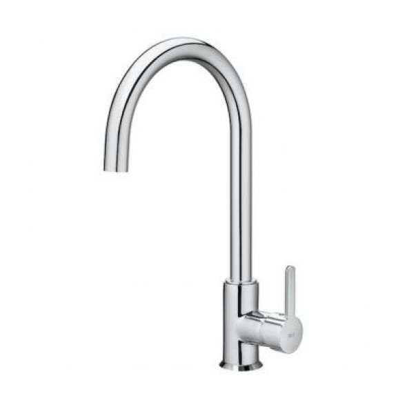 Bateria kuchenna wysoka wylewka Roca Carelia chrom A5A848AC0K
