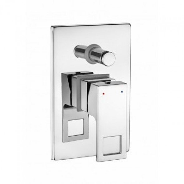 Bateria natryskowa podtynkowa Deante Anemon z przełącznikiem natrysku BCZ044P