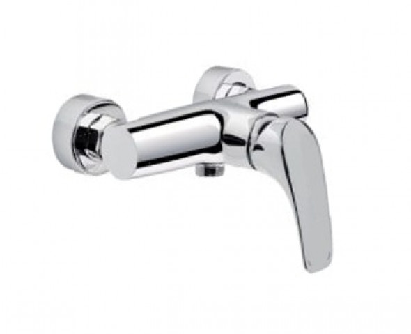 Bateria natryskowa ścienna Deante Cynia BCY040M