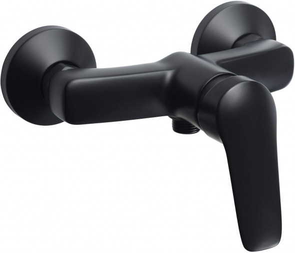 Bateria prysznicowa Deante Boro nero natryskowa ścienna BMO_N40M