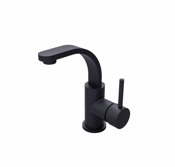 Bateria umywalkowa Besco Decco II Czarny BU-DII-CZ