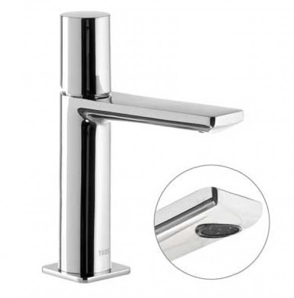 Bateria umywalkowa Loft-Tres z perlatorem - pokrętło 20010302