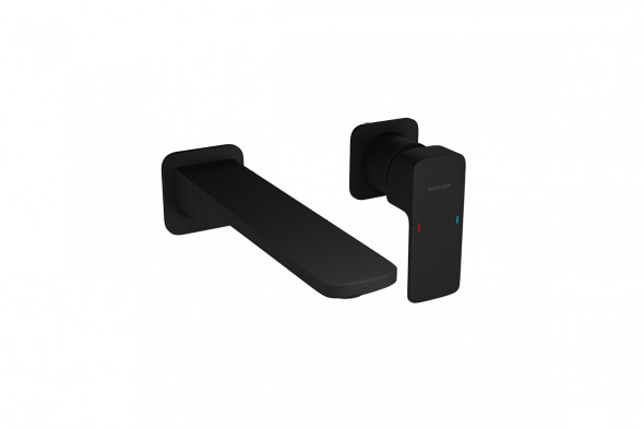 Bateria umywalkowa podtynkowa Excellent Keria czarny AREX.2014BL