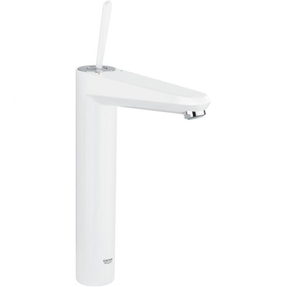 Bateria umywalkowa wysoka Grohe Eurodisc Joystick biała 23428LS0