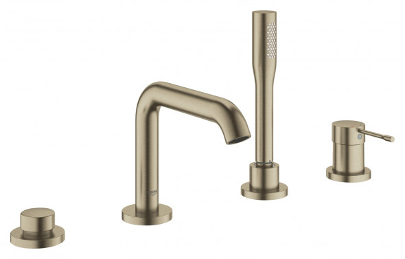 Bateria wannowa 4-otworowa GROHE Essence Brushed Nickel Kolor 19578EN1