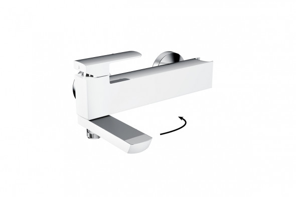 Bateria wannowa Excellent Pride chrom/biel AREX.4005WH