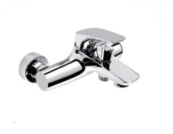 Bateria wannowa ścienna Deante Cynia Chrom BCY010M