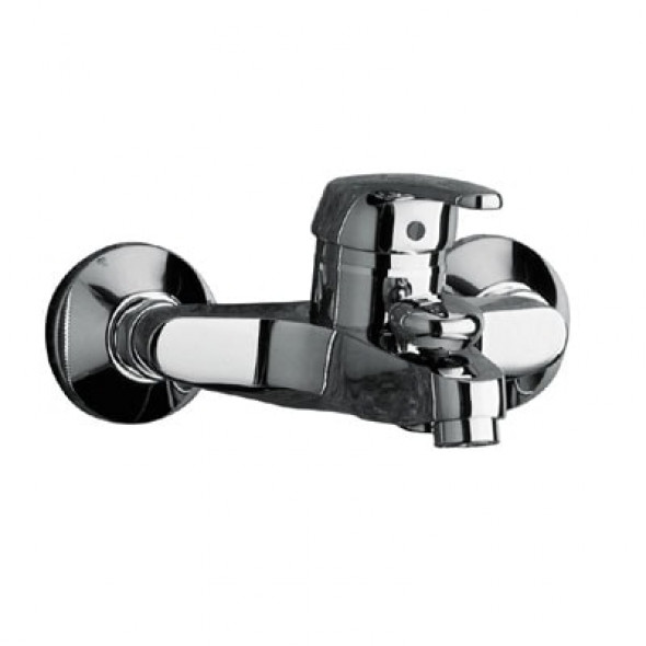 Bateria wannowa Tres Eco-tres z zestawem Chrom 17017002