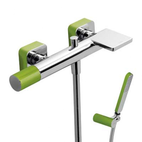 Bateria wannowa Tres Loft colors zielony 20017001VE