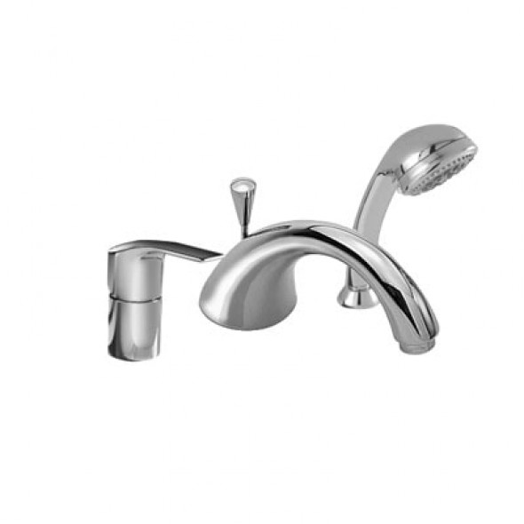 Bateria wannowa trójotworowa K-Tres Chrom 169145