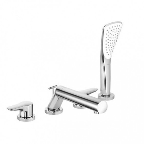 Bateria wannowo-natryskowa , 4 otworowa Kludi Objekta Chrom 324250575