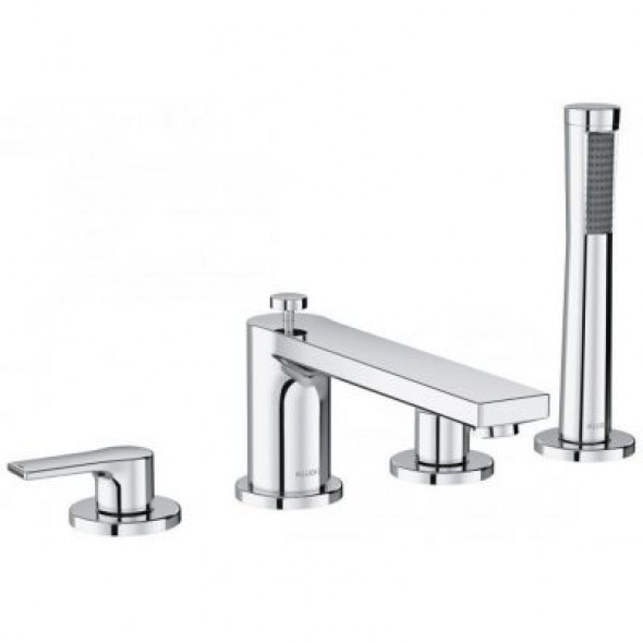 Bateria wannowo-natryskowa, 4 otworowa Kludi Zenta SL chrom 484240565