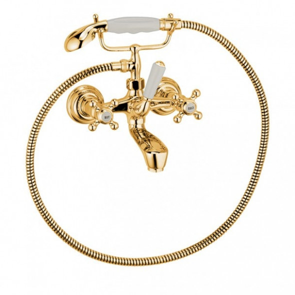 Bateria wannowo-natryskowa Kludi Adlon Złoty 514414520