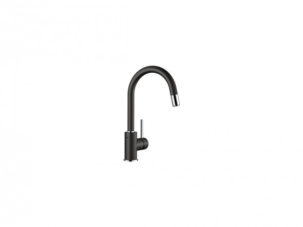 Bateria zlewozmywakowa Blanco Mida-S Silgranit-Look Czarny 526146