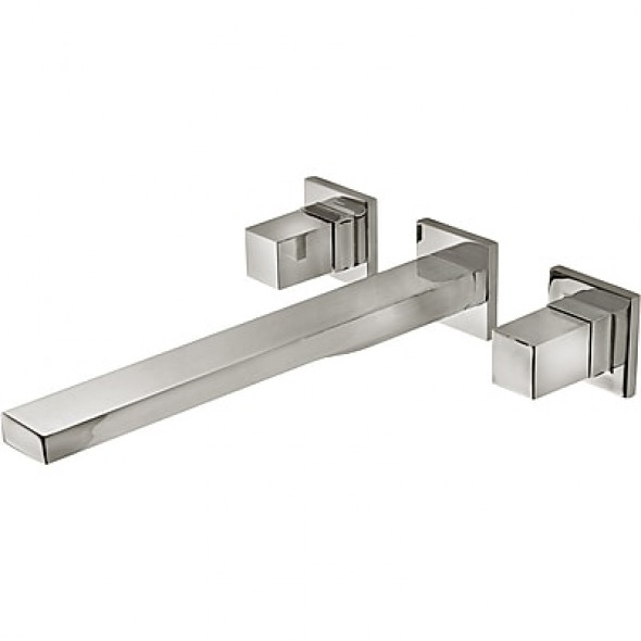 Bateria zlewozmywakowa podtynkowa Tres Cuadro exclusive stalowy 00815401AC