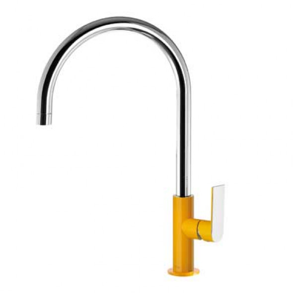 Bateria zlewozmywakowa Tres Loft colors bursztynowy 20044002AM