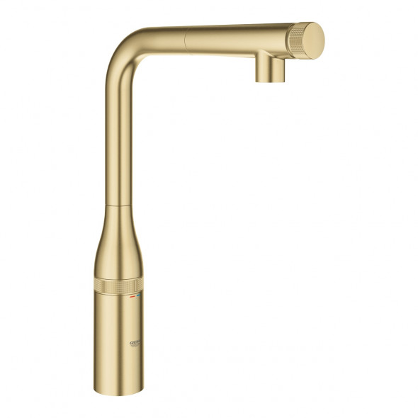 Bateria zlewozmywakowa z funkcją SmartControl Grohe Essence Smartcontrol brushed cool sunrise 31615GN0