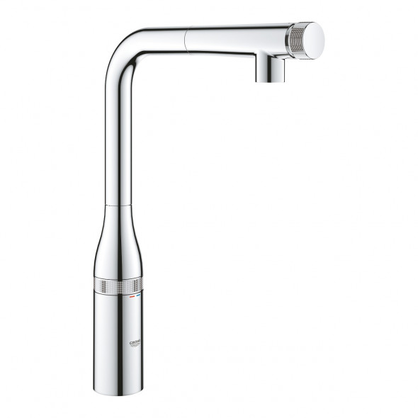 Bateria zlewozmywakowa z funkcją SmartControl Grohe Essence Smartcontrol chrom 31615000