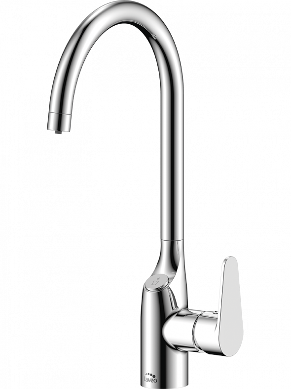Bateria zlewozmywakowa z podłączeniem do filtra wody chrom BAK_098D