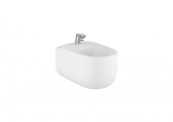 Bidet podwieszany Roca Beyond 58x39,5 cm biały matowy A3570B5620