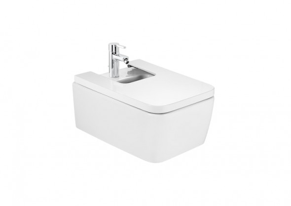 Bidet podwieszany Roca Inspira Square 37x56 cm A357535000