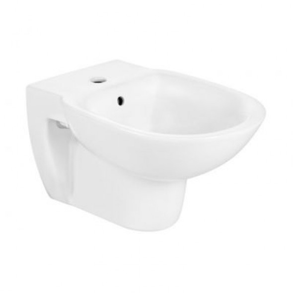 Bidet podwieszany Round Roca Debba 35,5x54 cm, biały A357999000
